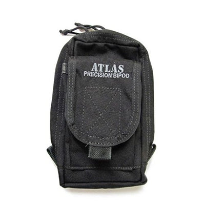 Atlas Bipods Pouch, for Bipod, BT22, BT23 and BT24 Not Included, Black, BT30-Black