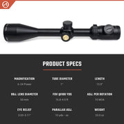 Athlon Optics Talos 6-24x50 Second Focal Plane Riflescope BDC 600 IR 215012