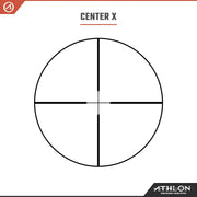 Athlon Optics Neos 4-12x40 Second Focal Plane Riflescope CENTER X 216008