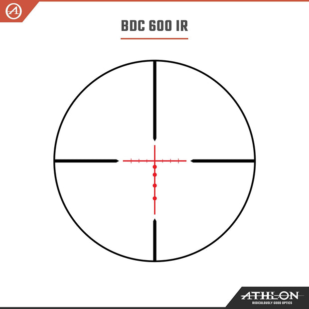 Athlon Optics Talos 6-24x50 Second Focal Plane Riflescope BDC 600 IR 215012