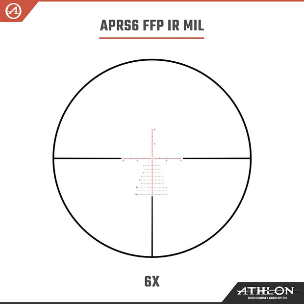 Athlon Optics Helos BTR GEN2 6-24x56 Rifle Scope APRS6IR MIL 214114