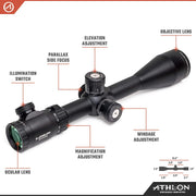 Athlon Optics Argos BTR GEN2 8-34X56 First Focal Plane Riflescope APMR FFP IR MIL 214068