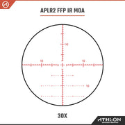 Athlon Optics Ares ETR UHD 4.5-30x56 First Focal Plane Riflescope APLR2 FFP IR MOA 212101