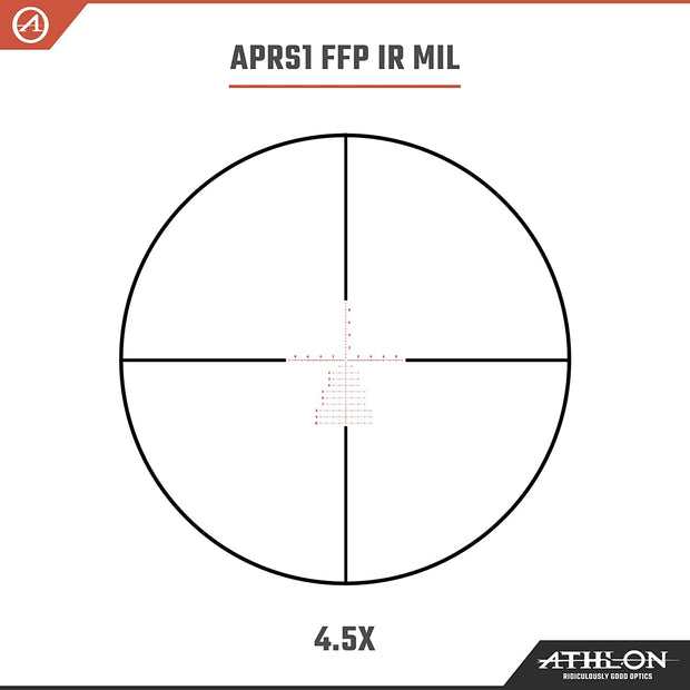 Athlon Optics Ares ETR UHD 4.5-30x56 First Focal Plane Riflescope APRS1 FFP IR MIL 212100