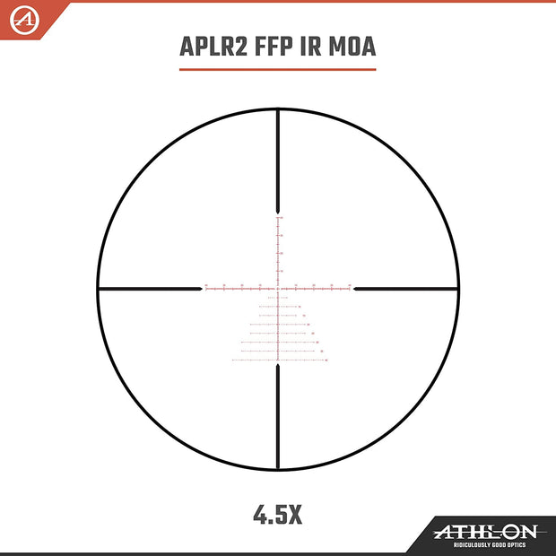 Athlon Optics Ares ETR UHD 4.5-30x56 First Focal Plane Riflescope APLR2 FFP IR MOA 212101B
