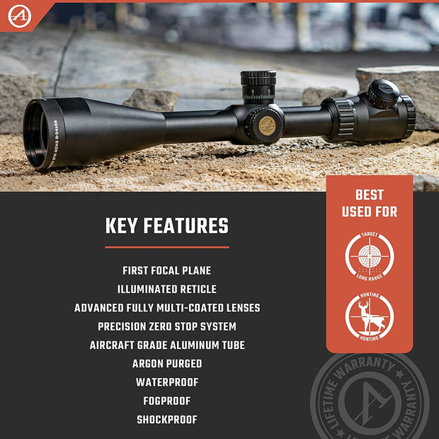 Athlon Optics Argos BTR GEN2 8-34X56 First Focal Plane Riflescope APMR FFP IR MIL 214068