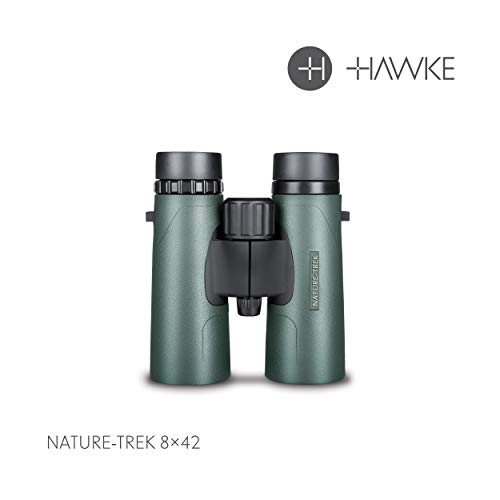 Hawke Sport Optics 35102 Nature-Trek Binoculars, Green, 8 x 42